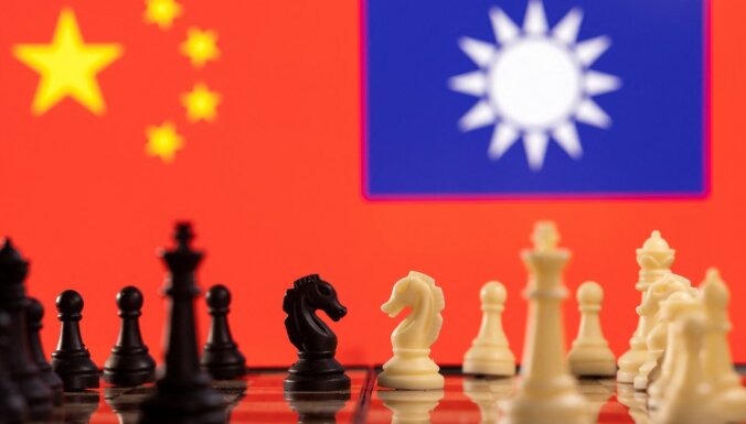 Vai Ukrainas karš varētu provocēt Ķīnu iebrukt Taivānā?