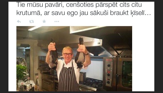 Latvijas putnu draugi šokā: Rītiņš gatavo vārnas