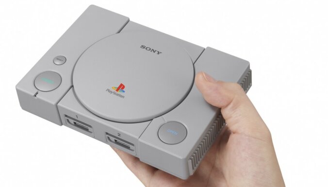 Gluži kā pirms 25 gadiem: 'Sony' atsāks tirgot klasisko 'PlayStation'