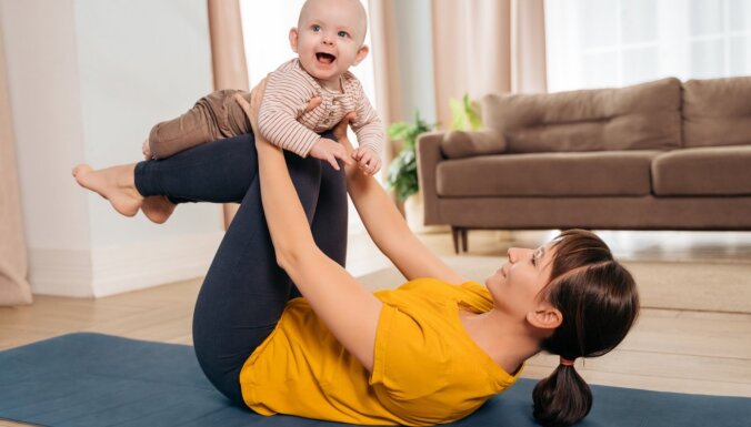 Ieteicamais fizisko aktivitāšu minimums un maksimums grūtniecības un pēcdzemdību peirodā