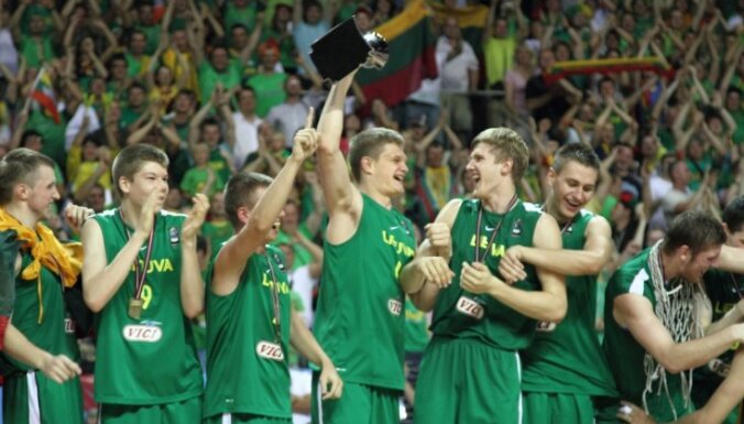 Lietuva triumfē pasaules U-19 basketbola čempionātā