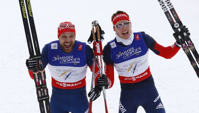 ВИДЕО: У норвежцев — два золота в спринте, у России — серебро