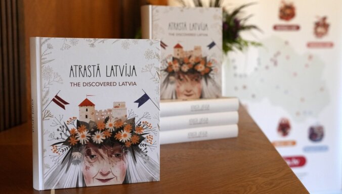 Latvijas bibliotēkas dāvinājumā saņems grāmatu 'Atrastā Latvija' par kultūras un dabas mantojuma objektiem