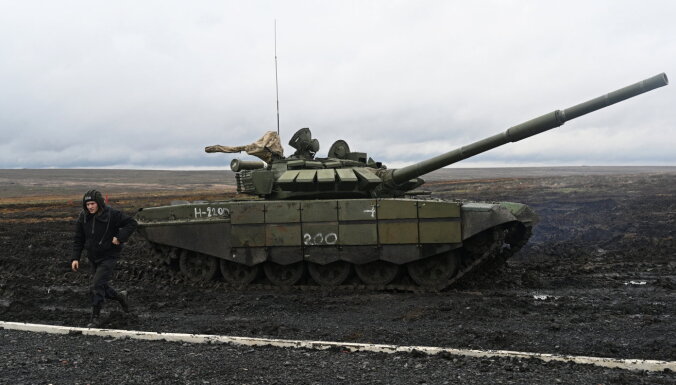 Krievija paziņo par militārajām mācībām netālu no Ukrainas