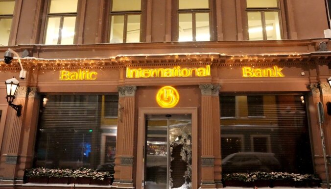 Eiropas Centrālā banka anulējusi 'Baltic International Bank SE' licenci