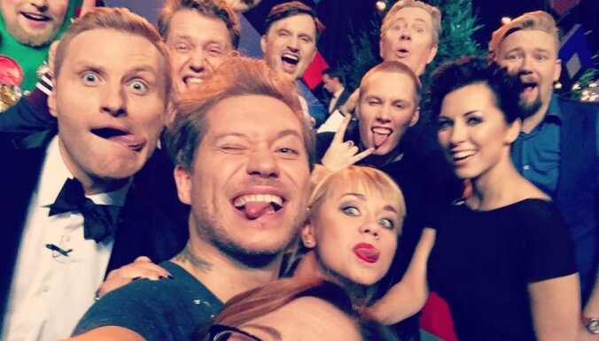 Foto: Visu laiku zvaigžņotākais pašmāju slavenību selfijs