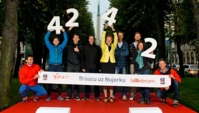 Reģistrāciju 'Lattelecom' Rīgas maratonam atklās ar 'Apņemšanās dienu' pie Brīvības pieminekļa