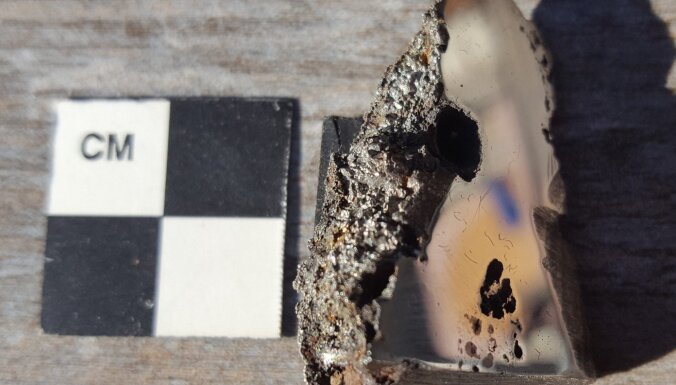 Milzīgajā Somālijas meteorītā atklāj divus jaunus minerālus