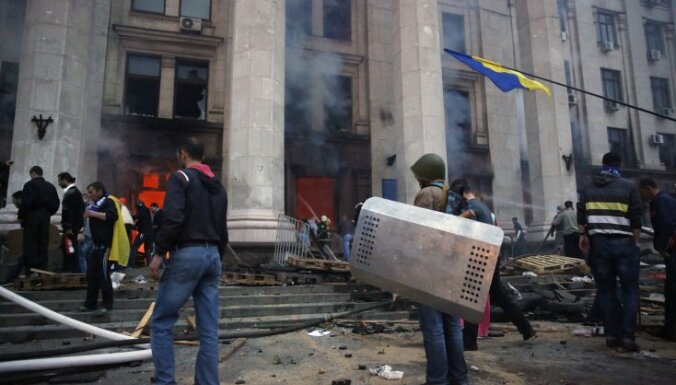 Одесса: в побоище и пожаре погибли 46 человек
