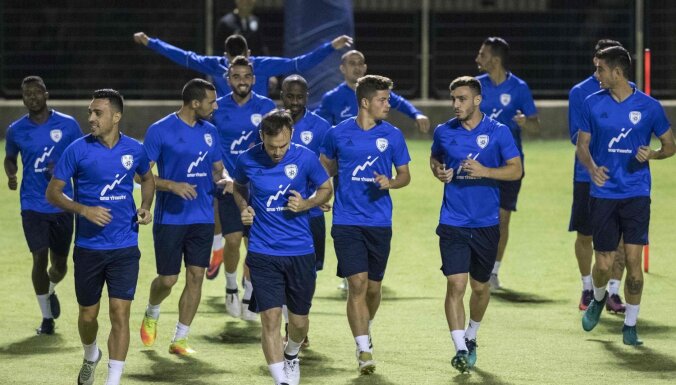 Izraēlas futbola izlases treneris: jo ātrāk gūsim vārtus, jo vieglāk būs spēlēt