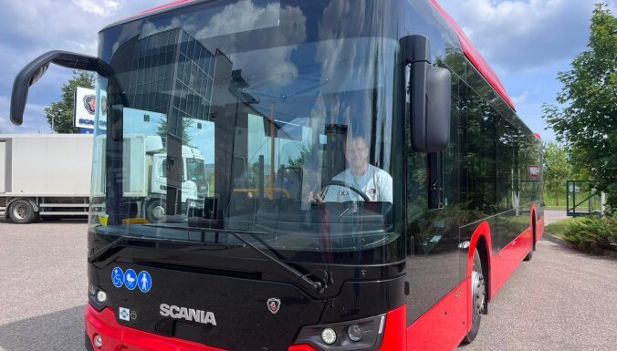 ФОТО: Даугавпилс получил первый новый автобус