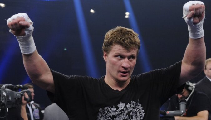 Krievu boksera Povetkina analīzēs atklāj meldoniju; WBC titulcīņa zem jautājuma zīmes