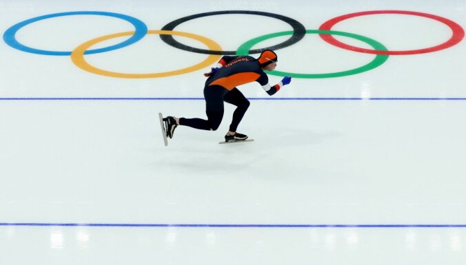 Pekinas ziemas olimpisko spēļu rezultāti ātrslidošanā vīriešiem 5000 m distancē (06.02.2022.)
