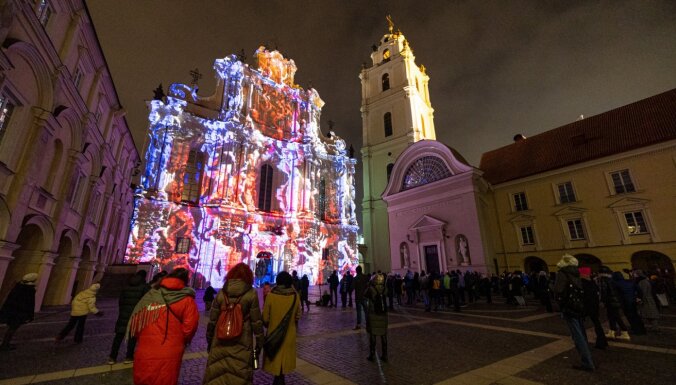 ФОТО. Какая красота! В Вильнюсе проходит Фестиваль света