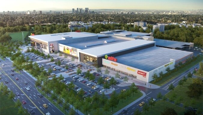 ФОТО: Как будет расширяться торговый центр Alfa