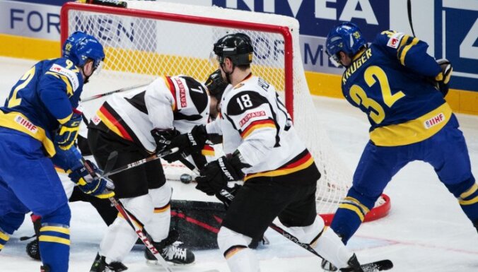 Vācijas hokeja izlasē PČ spēlēs divi spēlētāji no NHL