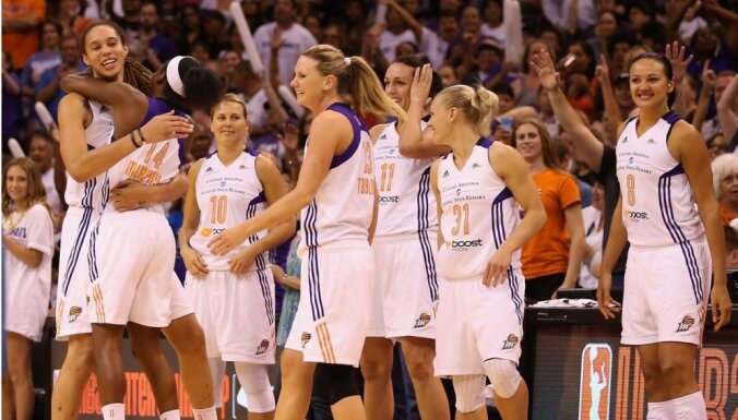 Латвийская баскетболистка впервые стала чемпионкой WNBA