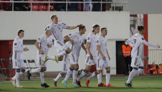 Kazakevičs paziņo Latvijas futbola izlases kandidātus Nāciju līgas pirmajām spēlēm