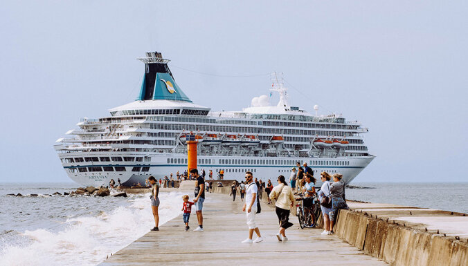 В.Зепс: "В этом году в Рижском порту ожидается рекордное количество круизных судов"