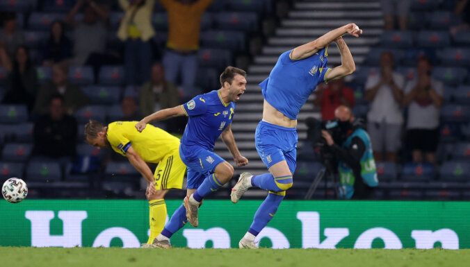 Впервые в четвертьфинале: сборная Украины в овертайме вырвала победу у Швеции