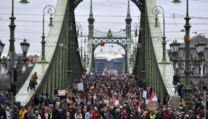 венгрия будапешт протесты