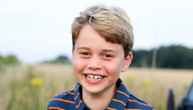 Будущему королю принцу Джорджу исполнилось 8 лет