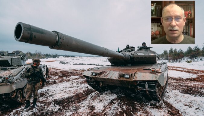 Ždanovs: Krieviem nav pretlīdzekļu pret NATO tankiem