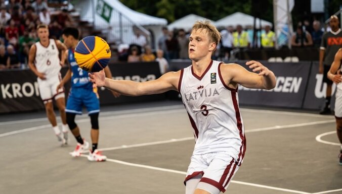 Latvijas U-18 3x3 basketbolisti nodrošina vietu Pasaules kausa ceturtdaļfinālā