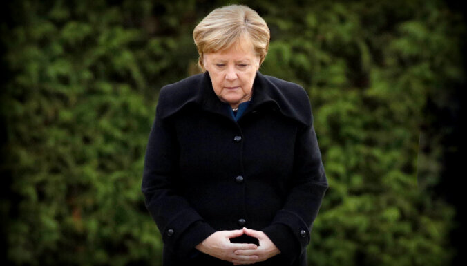 Merkele noraidījusi Gutērreša piedāvāto ANO amatu