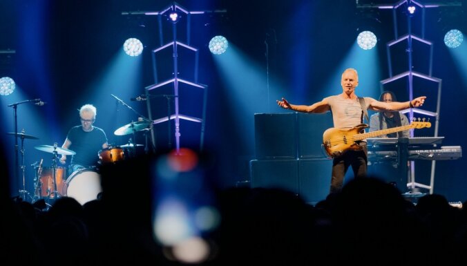 Foto: Kā labs vīns – Rīgā noticis Stinga koncerts