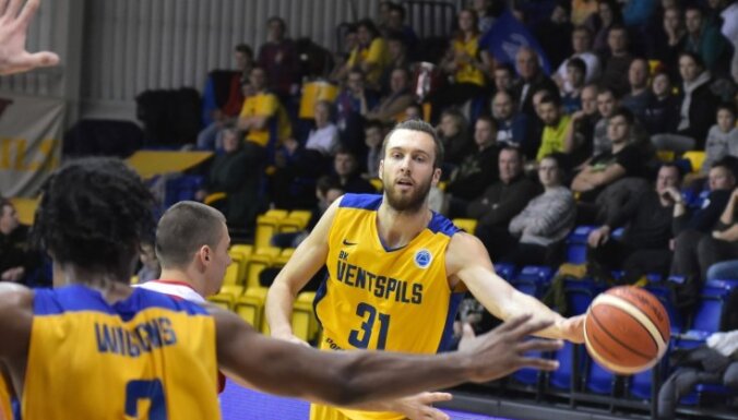 'Ventspils' basketbolisti gūst uzvaru arī sezonas otrajā pārbaudes spēlē