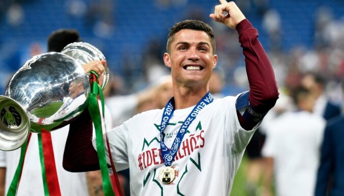 Криштиану Роналду признан спортсменом года в Европе