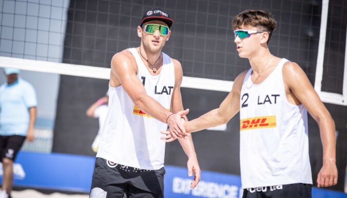 Latvijas dueti otro 'Pro Beach Challenger' turnīru Dubaijā sāks no kvalifikācijas