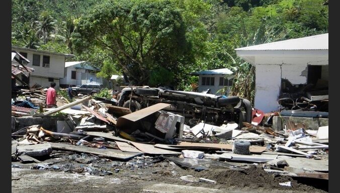 Cunami noposta Samoa salas; vairāk nekā 100 bojāgājušie (15:20)
