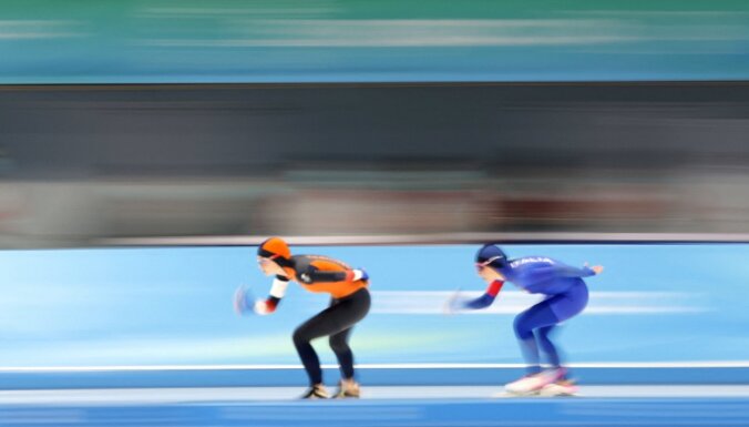 Pekinas ziemas olimpisko spēļu rezultāti ātrslidošanā sievietēm 5000 m distancē (10.02.2022.)