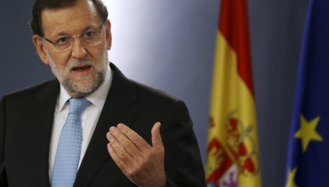 Neatkarības referendums Katalonijā nav noticis, uzsver Spānijas premjers