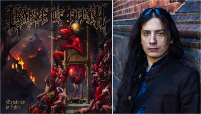 Провокационный художник Берзиньш нарисовал обложку альбома для звезд метал-музыки Cradle of Filth