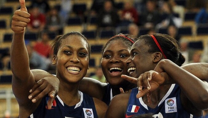 Francijas basketbolistēm trešā vieta Eiropas čempionātā