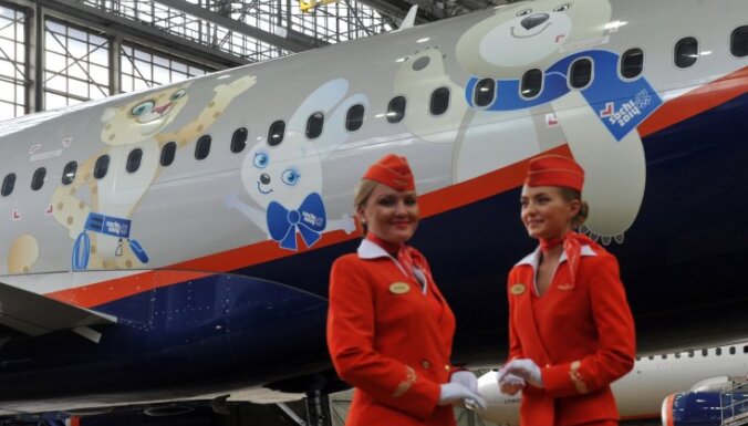 Представлен самолет с символикой "Сочи-2014"