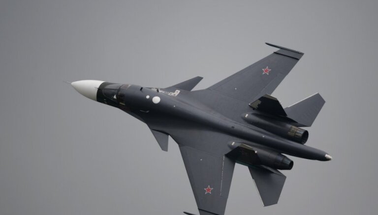 Опубликовано видео перехвата российского Су-34 над Балтийским морем