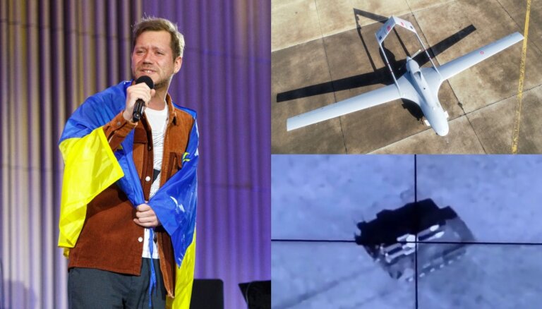 Ralfs Eilands iniciē līdzekļu vākšanu 'Latvijas bairaktaram' Ukrainas armijai