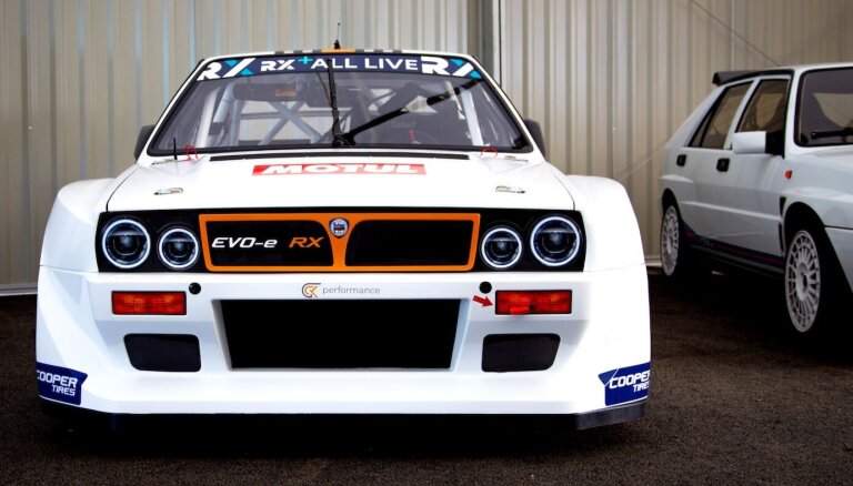 Elektrificētā 'World RX' pirmās sezonas noslēgumā trasē debitēs 'Lancia Delta'