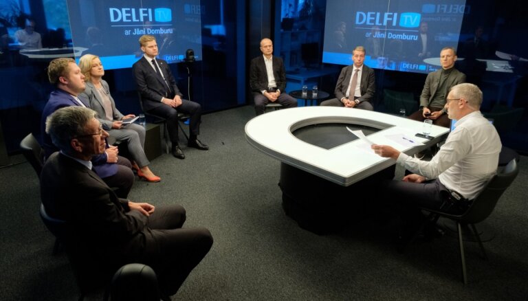 'Delfi TV ar Jāni Domburu': 'Gads līdz vēlēšanām: kas Saeimā izdarīts, kas vēl jāpaveic?'. Pilns ieraksts