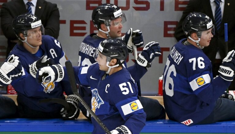 Somijas hokejisti pārmāca nedisciplinētos ASV spēlētājus