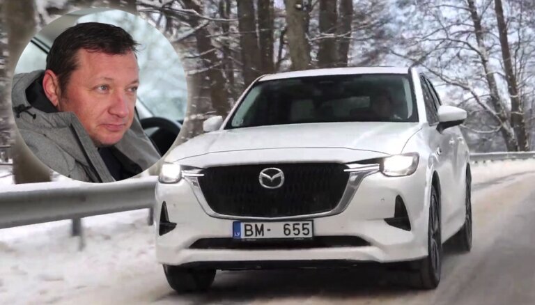 Video: Šefpavārs Māris Jansons izmēģina 'Mazda' lielāko apvidnieku 'CX-60'
