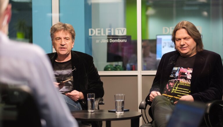 'Delfi TV ar Jāni Domburu' – atbild Aigars Grauba un Andrejs Ēķis. Pilna intervija