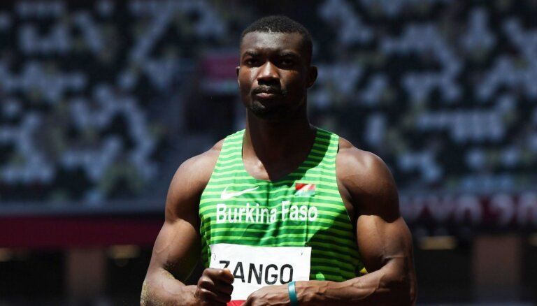 Burkinafaso pirmā medaļa OS vēsturē; Krauzers lodes grūšanā pietuvojas pasaules rekordam