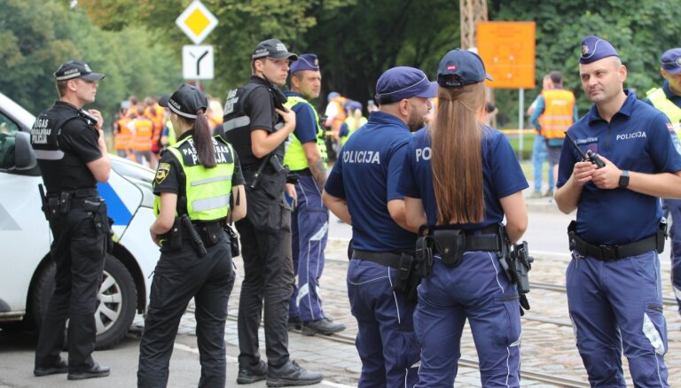 Полиция после событий 10 мая в Пардаугаве повысила готовность реагирования