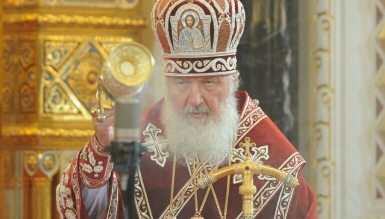 Lietuva ierosina ieviest ES sankcijas pret patriarhu Kirilu, saka Landsberģis
