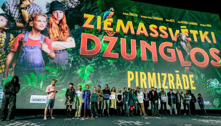 'Ziemassvētki džungļos' pirmajā izrādīšanas nedēļas nogalē – visvairāk skatītā filma Latvijā